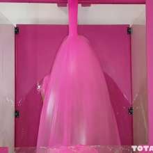 TotallyGunged: Sammie Bounces To Inflate a Giant Cock... Or She Gets Gunged!