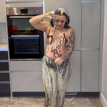 WAMfuns Messy Forfeits: Kacie James Tights Filling
