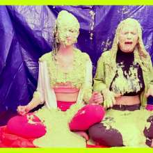 Slimed Models: Larae and Eliza Get Slimed