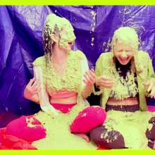 Slimed Models: Larae and Eliza Get Slimed