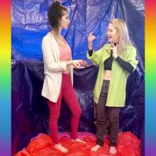Slimed Models: Larae and Eliza Get Slimed