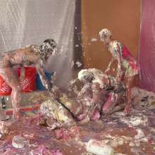 Darla DeVour: Las Vegas Live Show: 4-Girl Food Fight and Lesbian Mess Fest