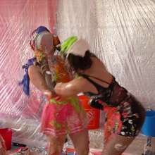 Darla DeVour: Las Vegas Live Show: 4-Girl Food Fight and Lesbian Mess Fest