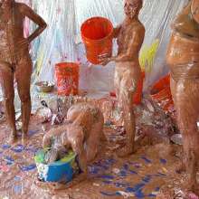 Darla DeVour: Las Vegas Live Show: 4-Girl Food Fight and Lesbian Mess Fest