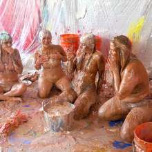 Darla DeVour: Las Vegas Live Show: 4-Girl Food Fight and Lesbian Mess Fest