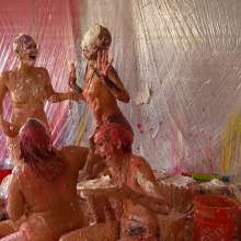 Darla DeVour: Las Vegas Live Show: 4-Girl Food Fight and Lesbian Mess Fest