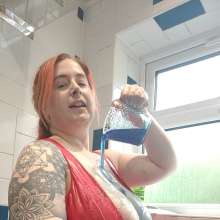 WAMfuns Messy Forfeits: Laurenne Gunge PVC Bodysuit Filling