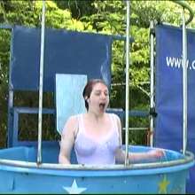 GungeTankBabes: Mach Gets Dunked Playing the Naughty or Nice Game