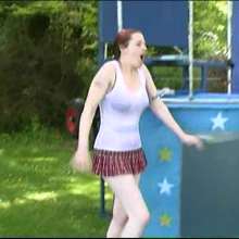 GungeTankBabes: Mach Gets Dunked Playing the Naughty or Nice Game