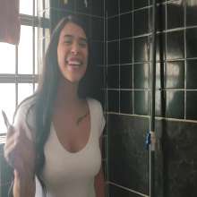 JohnWam: Maddie Taking a Sexy Shower