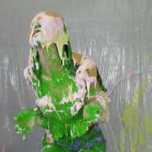 Miss Nicole: Marsha Is Gunged and Pied in Her Summer Outfit