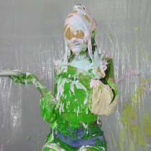 Miss Nicole: Marsha Is Gunged and Pied in Her Summer Outfit