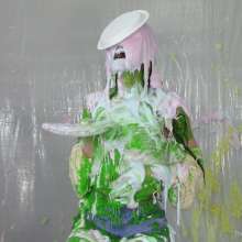 Miss Nicole: Marsha Is Gunged and Pied in Her Summer Outfit