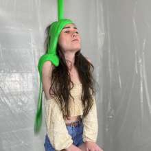 Miss Nicole: Marsha Is Gunged and Pied in Her Summer Outfit