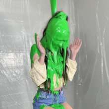 Miss Nicole: Marsha Is Gunged and Pied in Her Summer Outfit