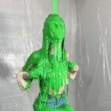 Miss Nicole: Marsha Is Gunged and Pied in Her Summer Outfit