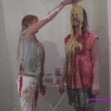 RevSlymsford: Messy Jessie And Annabelle Play Wam Lotto