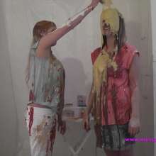 RevSlymsford: Messy Jessie And Annabelle Play Wam Lotto