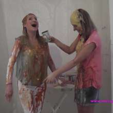 RevSlymsford: Messy Jessie And Annabelle Play Wam Lotto