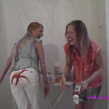 RevSlymsford: Messy Jessie And Annabelle Play Wam Lotto