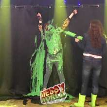 LiquidX: Giant Human Dot 2 Dot Game with Gunge