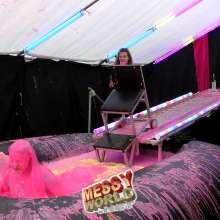 LiquidX: New girl Gabby Plunged into Thick Pink Slime