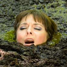 dlodoski: Sarah Michelle Sinking About You in Peat II--Photos