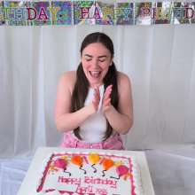 April Feelix: My Birthday Cake Treat