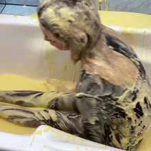 Your Wet Cat: My Most Unforgettable XXX Evening in Slime after a Walk