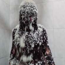 RevSlymsford: Nanita Covers Herself In Fake Tar Then Feathers
