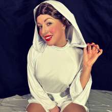 bsmessybakery: Princess Leia Cums to Darkside