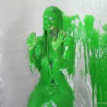 Miss Nicole: Redhead Liv's Massive Sliming and Fake Cum: PG-13 Version