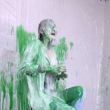 Miss Nicole: Redhead Liv's Massive Sliming and Fake Cum: PG-13 Version