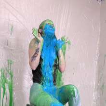 Miss Nicole: Redhead Liv's Massive Sliming and Fake Cum: PG-13 Version