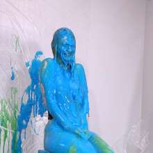 Miss Nicole: Redhead Liv's Massive Sliming and Fake Cum: PG-13 Version