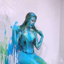 Miss Nicole: Redhead Liv's Massive Sliming and Fake Cum: PG-13 Version