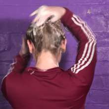DungeonMasterOne: Red Tracksuit Hairwash with Miss Abigail