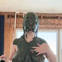 Slimed Models: Regan Slimes Herself Butt Naked