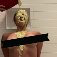 Slimed Models: Me Vs. One of My Models in a Slime Bet