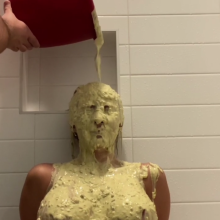 Slimed Models: Me Vs. One of My Models in a Slime Bet