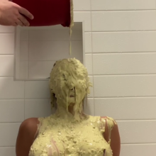 Slimed Models: Me Vs. One of My Models in a Slime Bet