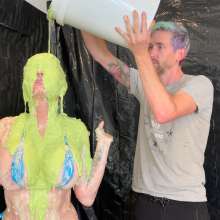 Slimed Models: Shelby Nasty Pied and Slimed