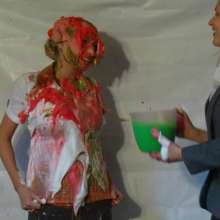 RevSlymsford: Smoking + Slime!  Jessie In Her New Suit, Trashed For Smoking