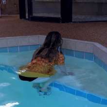 WildThang: Swimming in Yellow Sun Dress