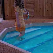 WildThang: Swimming in Yellow Sun Dress