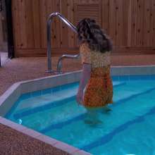 WildThang: Swimming in Yellow Sun Dress