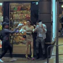 Gater: Movie find: 2 pieings in Hong Kong movie "The Best Plan Is No Plan"