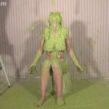 Anglefan: Eliza gets nasty green slimed!