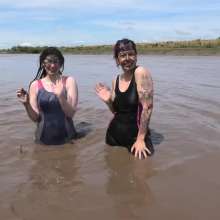 DungeonMasterOne: Violet Vixen and Isabeau, the 1980s Mud Dancers!