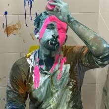 MessyGuys: New hot latino on his way to get messy